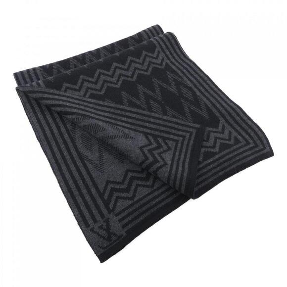 LOUIS VUITTON Black Scarf - Picture 1 of 4